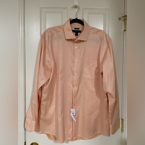 Men's Wearhouse Pronto Uomo Long Sleeve Cotton Woven Dress Shirt - Picture 2 of 7